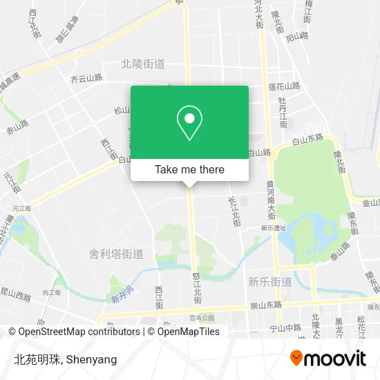 北苑明珠 map
