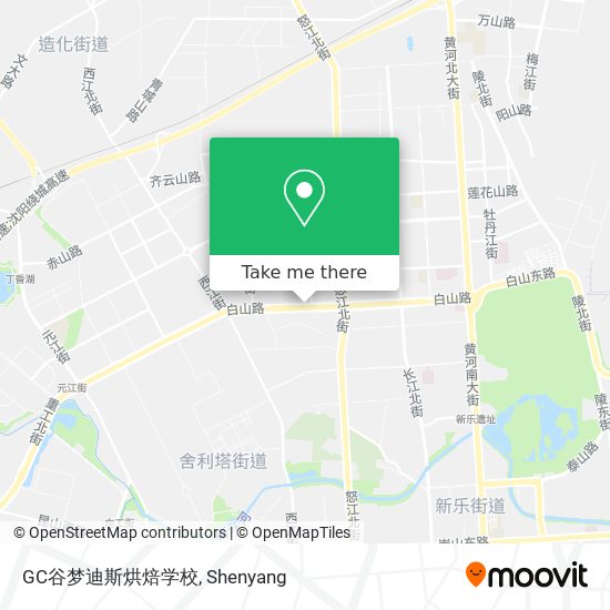 GC谷梦迪斯烘焙学校 map