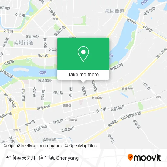 华润奉天九里-停车场 map