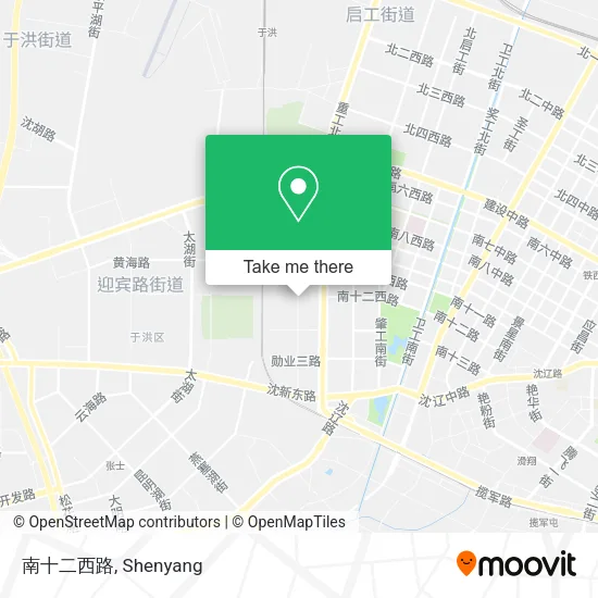 南十二西路 map