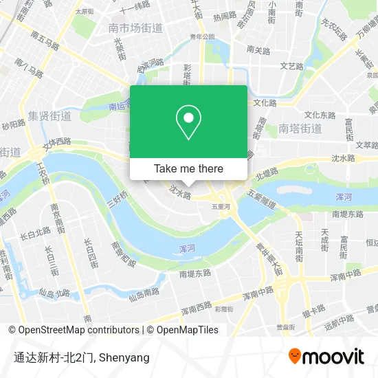 通达新村-北2门 map