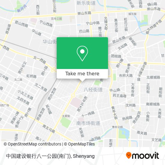 中国建设银行八一公园(南门) map