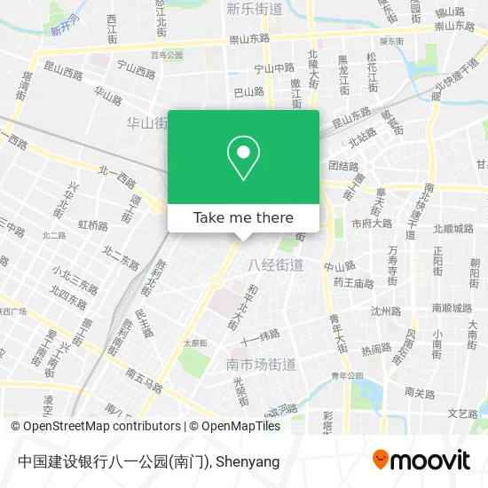 中国建设银行八一公园(南门) map
