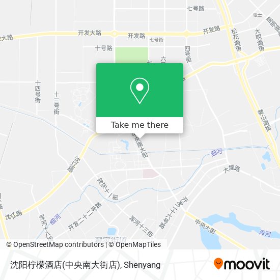 沈阳柠檬酒店(中央南大街店) map
