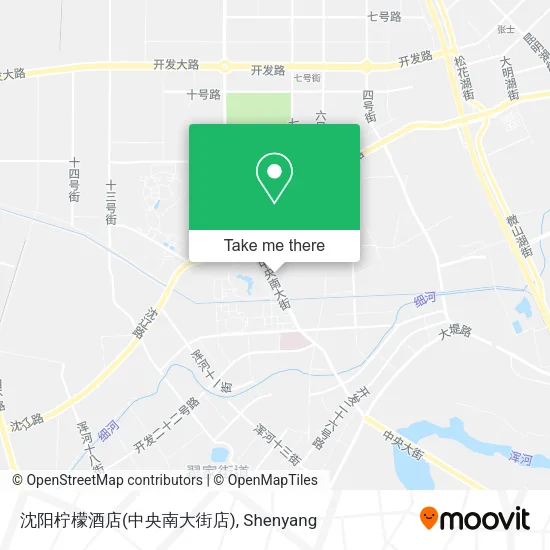 沈阳柠檬酒店(中央南大街店) map