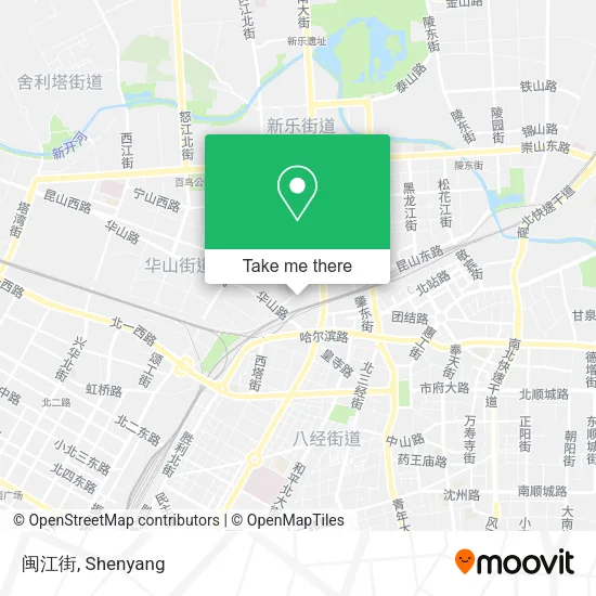 闽江街 map