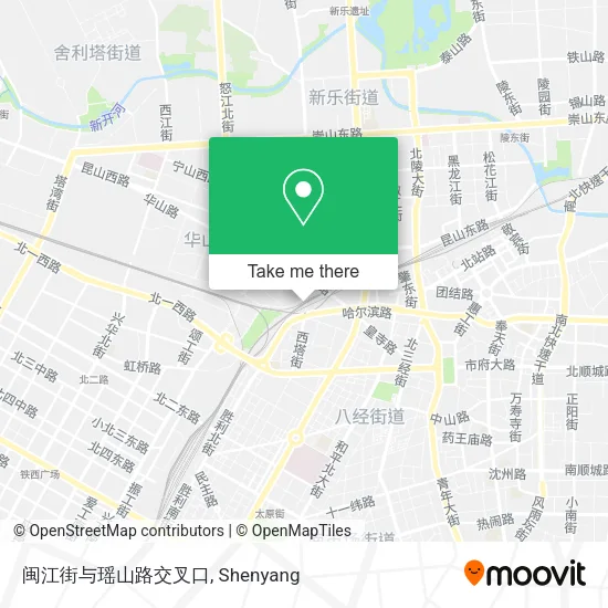 闽江街与瑶山路交叉口 map