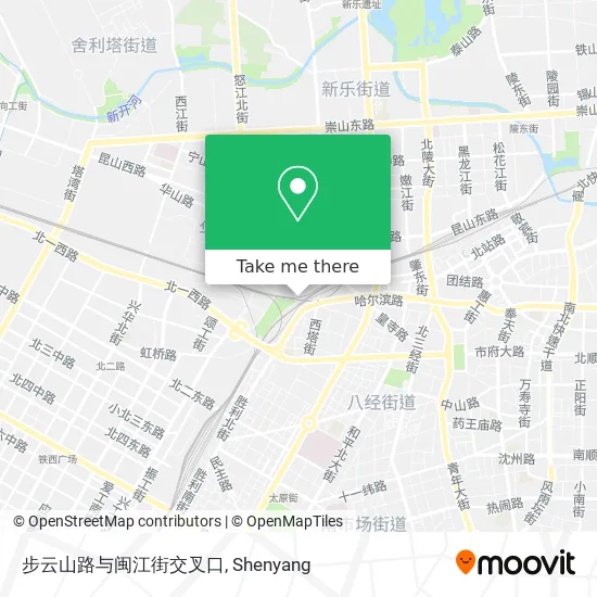 步云山路与闽江街交叉口 map