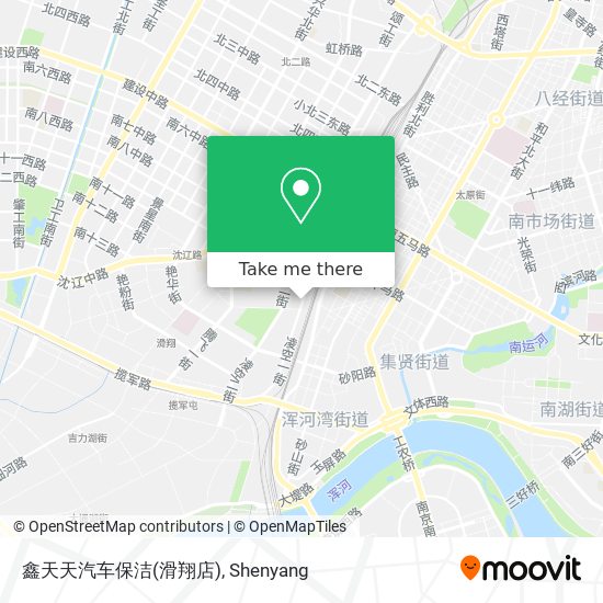 鑫天天汽车保洁(滑翔店) map
