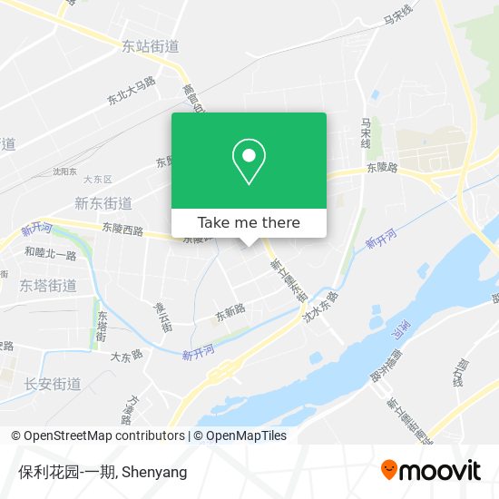 保利花园-一期 map