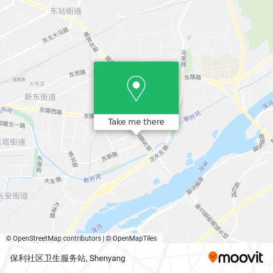 保利社区卫生服务站 map