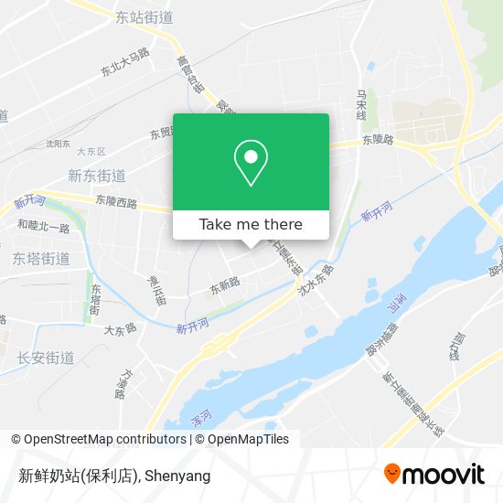 新鲜奶站(保利店) map