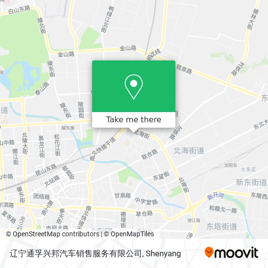 辽宁通孚兴邦汽车销售服务有限公司 map