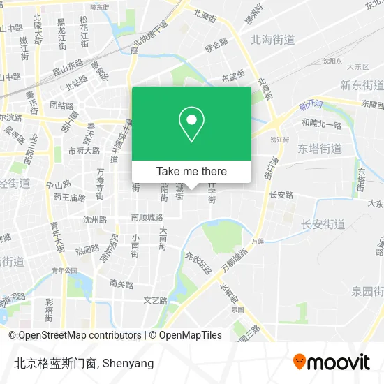 北京格蓝斯门窗 map