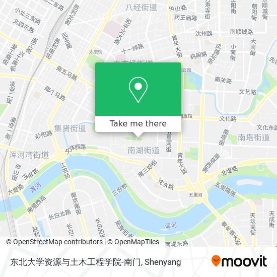 东北大学资源与土木工程学院-南门 map