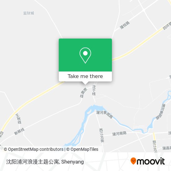 沈阳浦河浪漫主题公寓 map