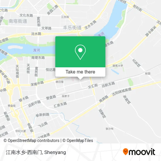 江南水乡-西南门 map