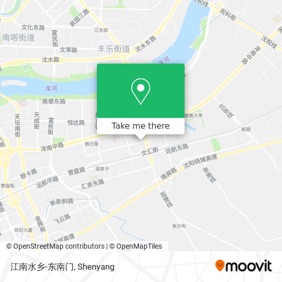 江南水乡-东南门 map