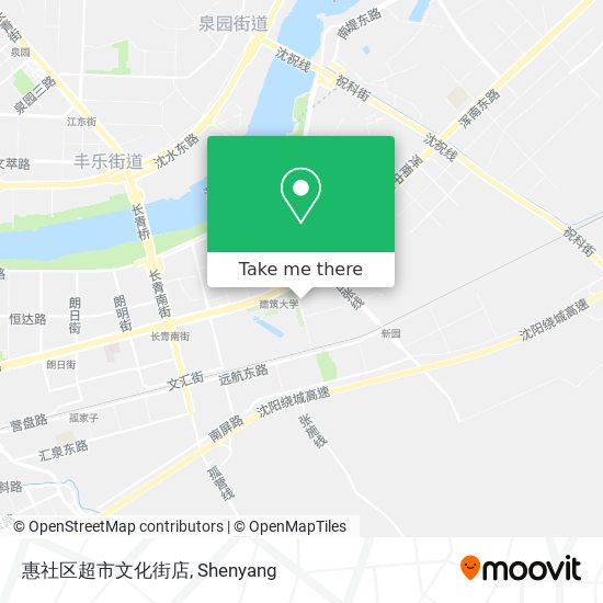 惠社区超市文化街店 map