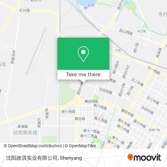 沈阳政淇实业有限公司 map