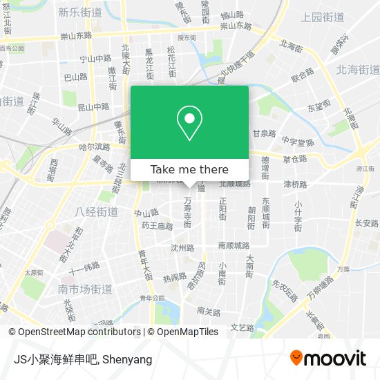 JS小聚海鲜串吧 map