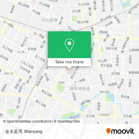 金水蓝湾 map