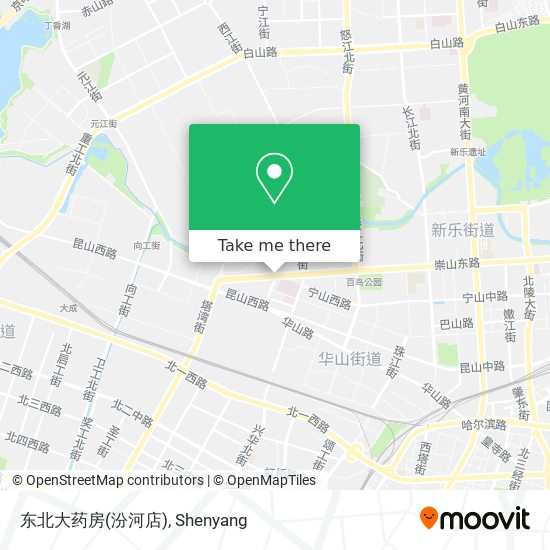 东北大药房(汾河店) map