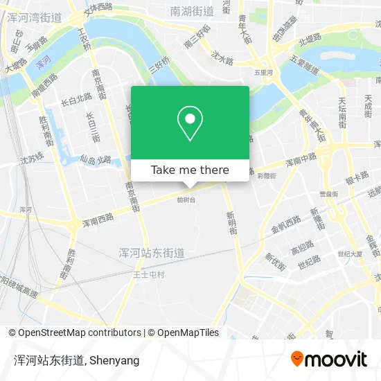 浑河站东街道 map