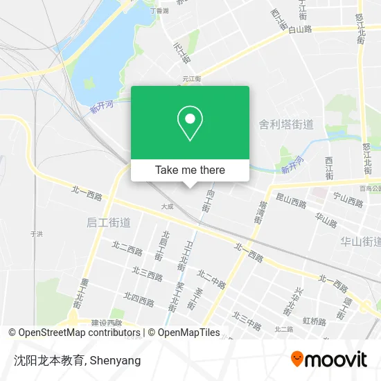 沈阳龙本教育 map