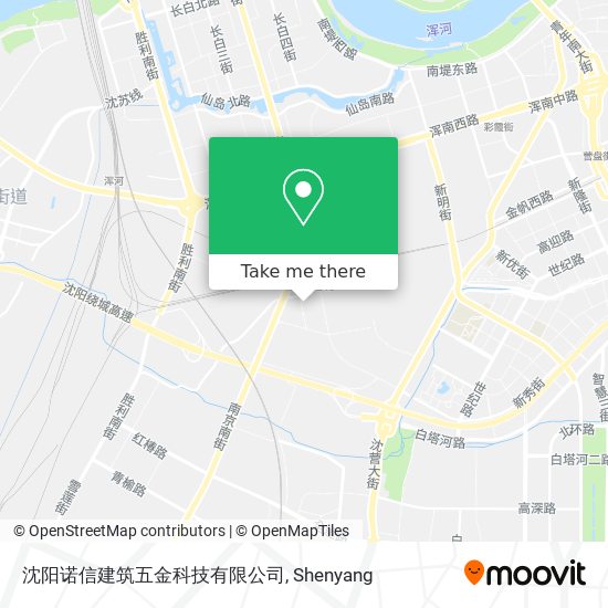 沈阳诺信建筑五金科技有限公司 map