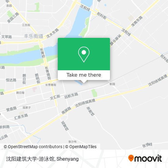 沈阳建筑大学-游泳馆 map
