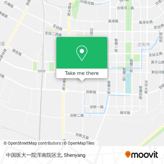 中国医大一院浑南院区北 map