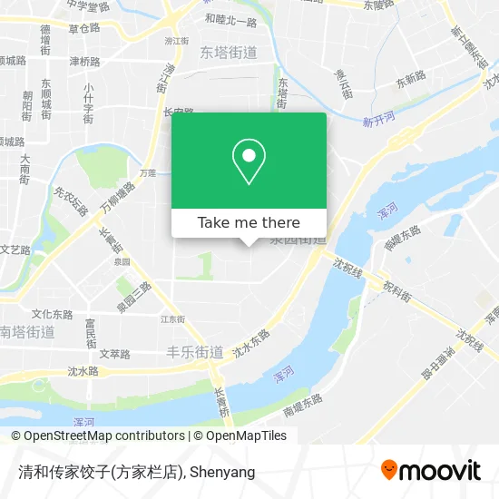 清和传家饺子(方家栏店) map