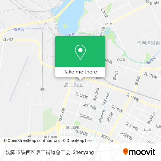 沈阳市铁西区启工街道总工会 map