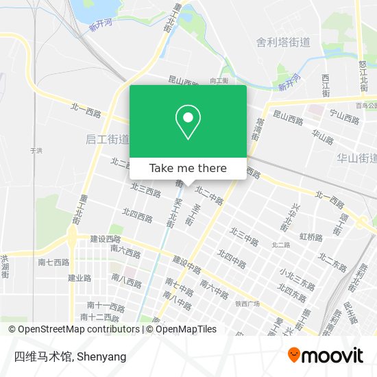 四维马术馆 map