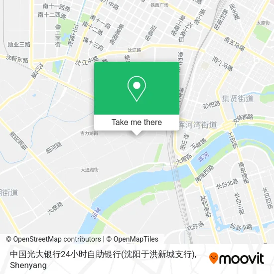 中国光大银行24小时自助银行(沈阳于洪新城支行) map