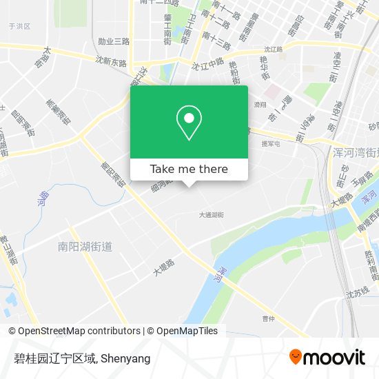 碧桂园辽宁区域 map