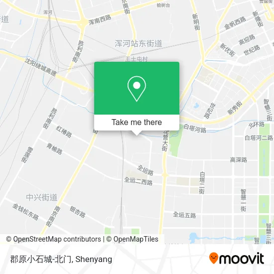 郡原小石城-北门 map