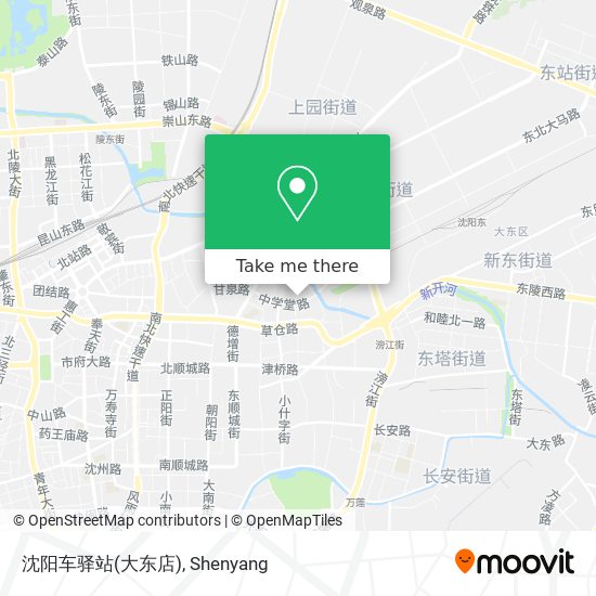 沈阳车驿站(大东店) map