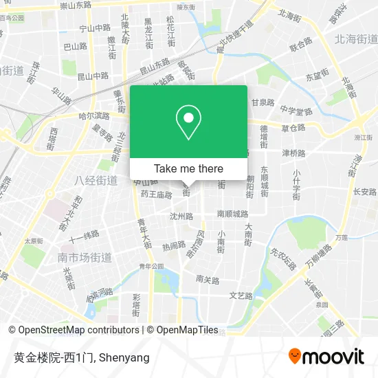 黄金楼院-西1门 map