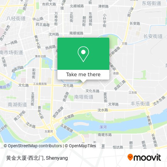 黄金大厦-西北门 map