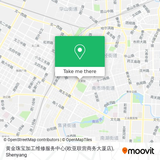 黄金珠宝加工维修服务中心(欧亚联营商务大厦店) map