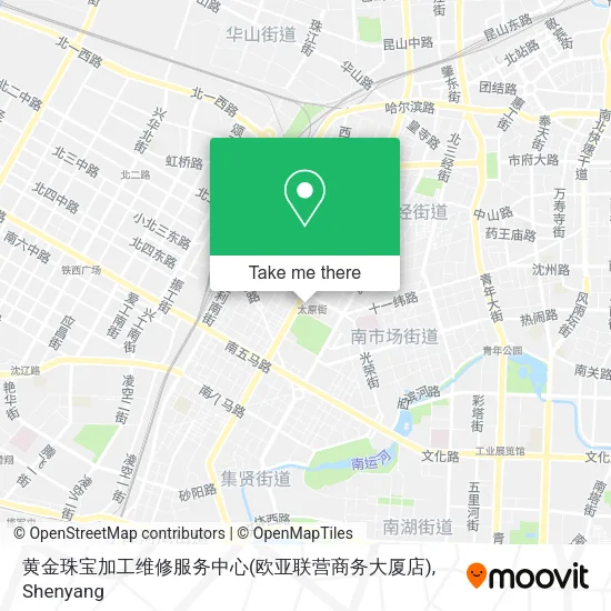 黄金珠宝加工维修服务中心(欧亚联营商务大厦店) map
