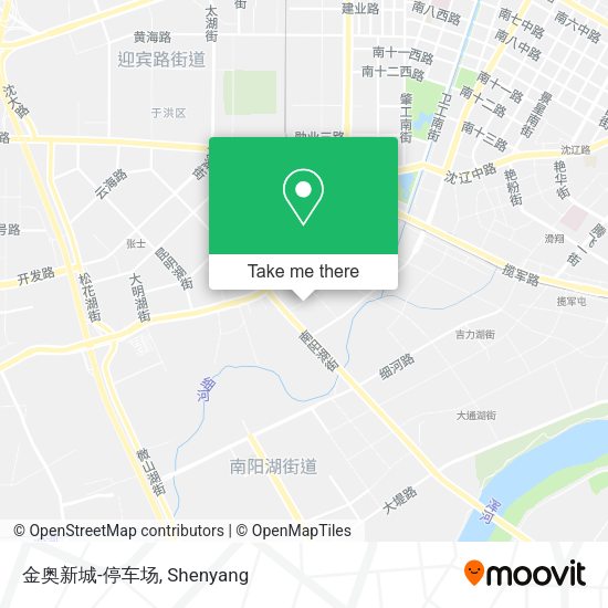 金奥新城-停车场 map