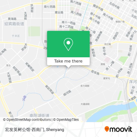 宏发英树公馆-西南门 map