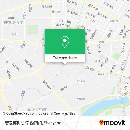 宏发英树公馆-西南门 map