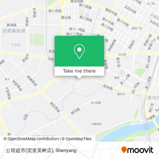 公馆超市(宏发英树店) map