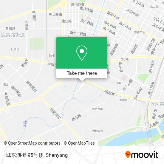 城东湖街-95号楼 map