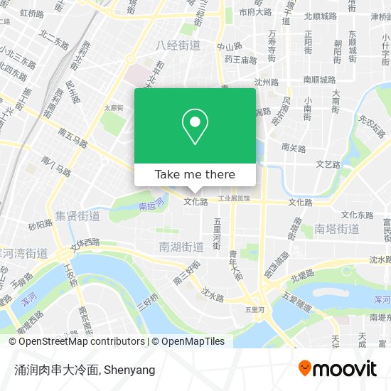 涌润肉串大冷面 map