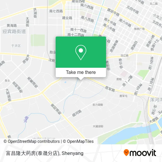 富昌隆大药房(泰晟分店) map
